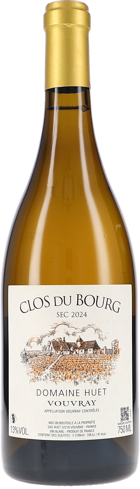 Huet Clos du Bourg sec 2024 BIO