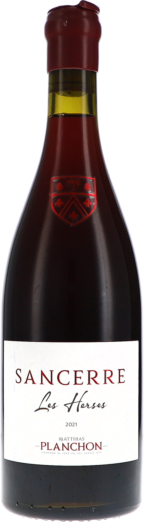 Matthias Planchon Sancerre rouge "Les Herses" AOC 2021 BIO