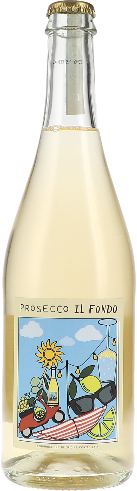 Fidora Civranetta Prosecco DOC Frizzante "il fondo" Design-Edition BIO