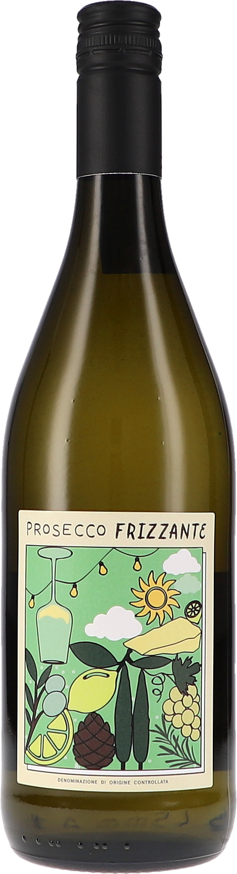 Fidora Civranetta Prosecco DOC Frizzante, screw cap, Design-Edition BIO