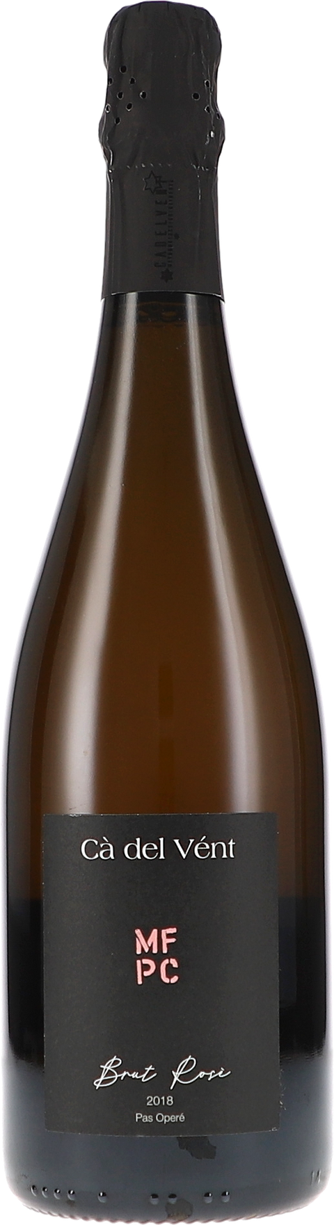 Cà del Vént MFPC VSQ Brut Rosé Pas Operé 2018