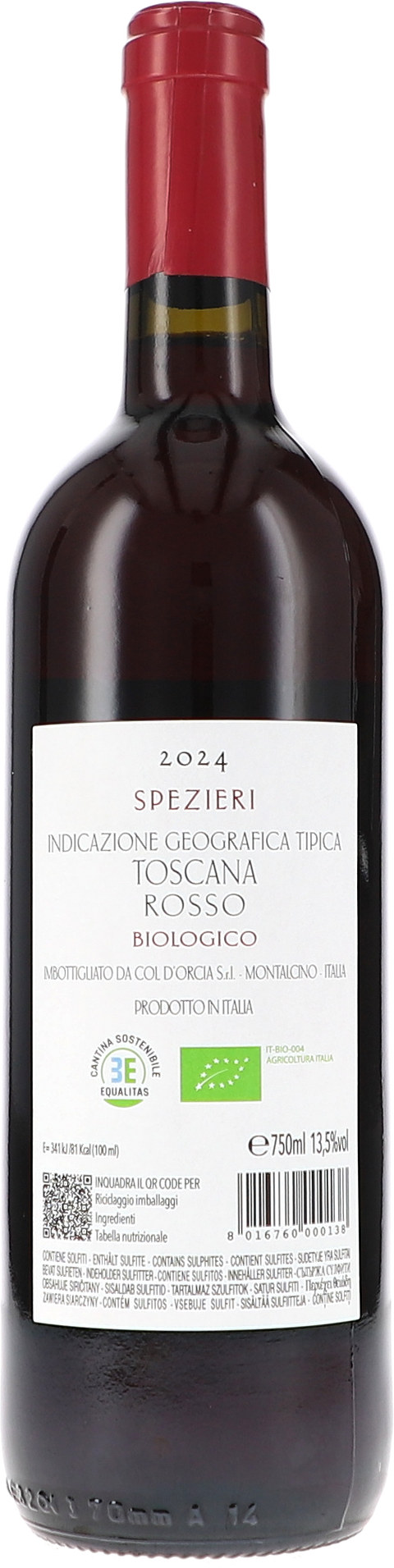 Col d'Orcia Spezieri Toscana Rosso IGT 2024 BIO