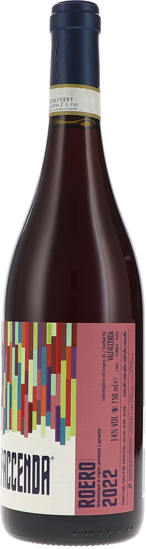 Valfaccenda Roero rosso DOCG 2022 BIO