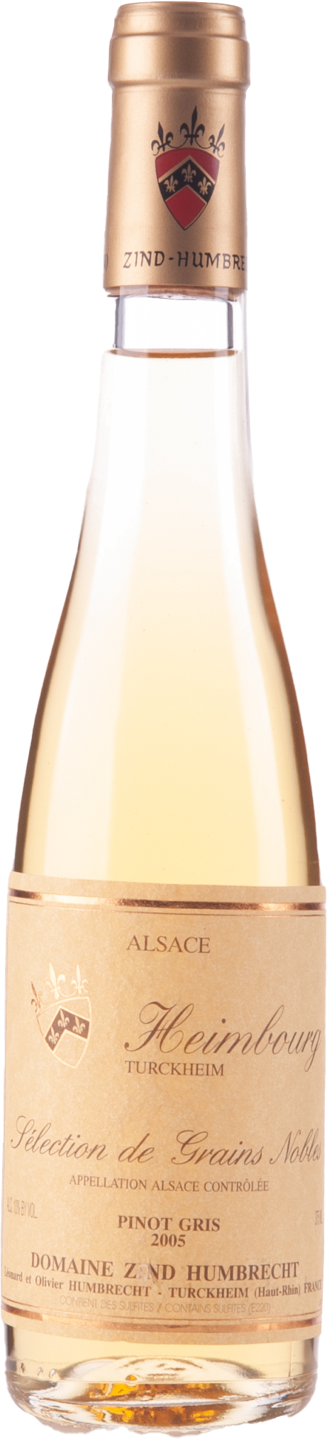 Zind-Humbrecht Pinot Gris Heimbourg, Sélection de Grains Nobles 2005 0,375L