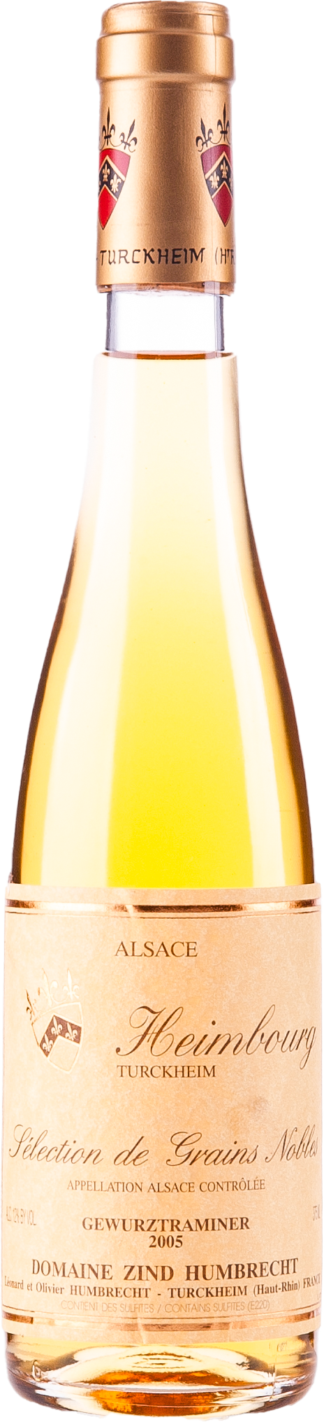 Zind-Humbrecht Pinot Gris Clos Windsbuhl Trie Speciale, Sélection de Grains Nobles 2005 0,375L