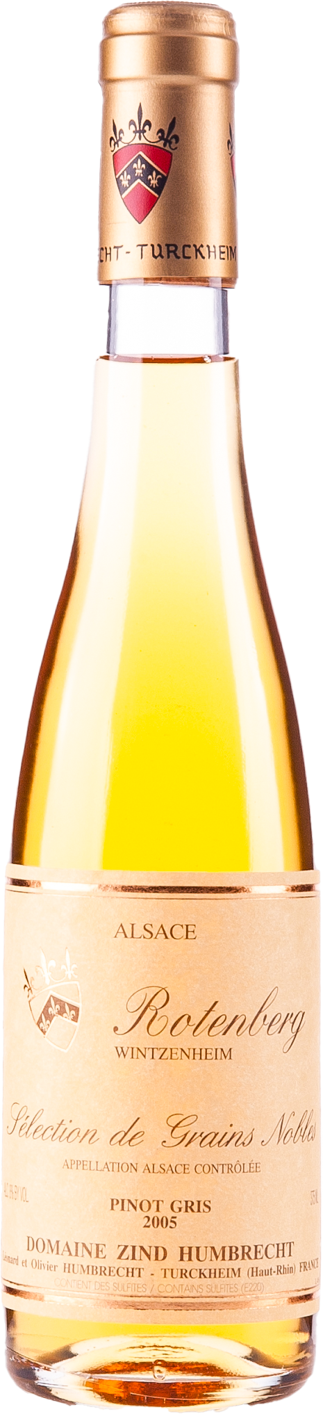 Zind-Humbrecht Pinot Gris Rotenberg, Sélection de Grains Nobles 2005 0,375L