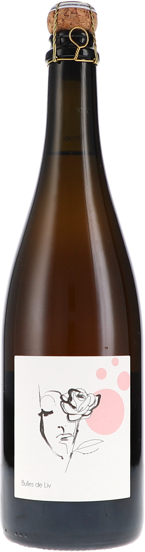 Liv Vincendeau Bulles de Liv, Crémant de Loire Rosé, Extra Brut AOP 2023