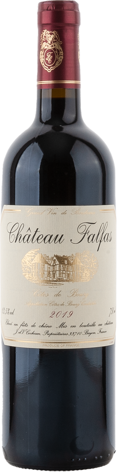 Château Falfas Château Falfas, Côtes de Bourg AOC 2019 BIO
