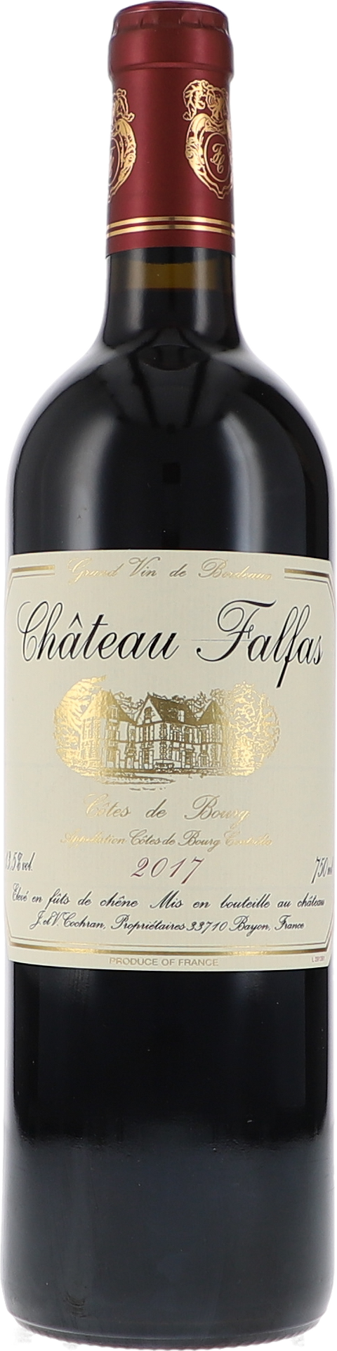 Château Falfas Château Falfas, Côtes de Bourg AOC 2017 BIO
