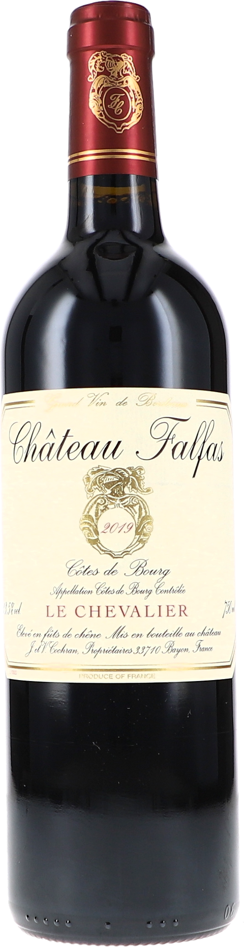 Château Falfas le Chevalier, Côtes de Bourg AOC 2019 BIO