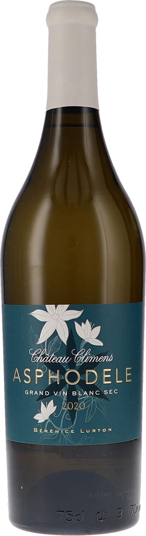 Château Climens Asphodele, Grand Vin Blanc Sec AOC 2020 BIO