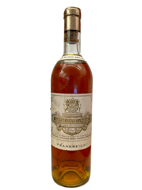 Chateau Coutet a Barsac 1er Grand Cru de Sauternes 1967 - Weingärtners Genusshandwerk