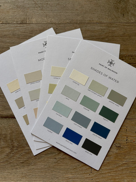 Paint of Walinoon Kreidefarben Farbkartenset - Weingärtners Genusshandwerk