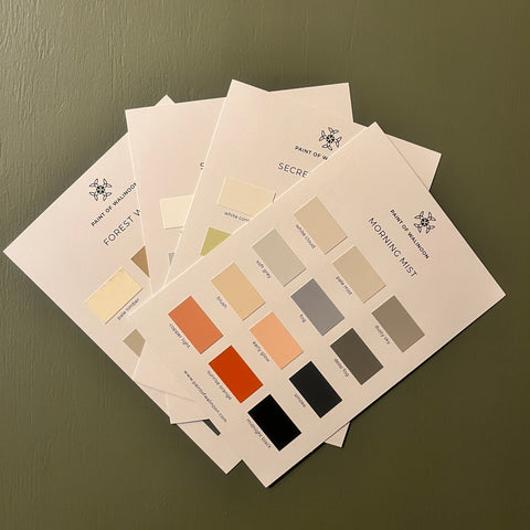 Paint of Walinoon Kreidefarben Farbkartenset