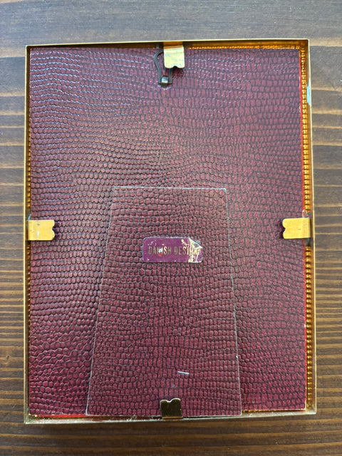 Vintage Bilderrahmen aus Dänemark (12,5 cm x 9,5 cm)