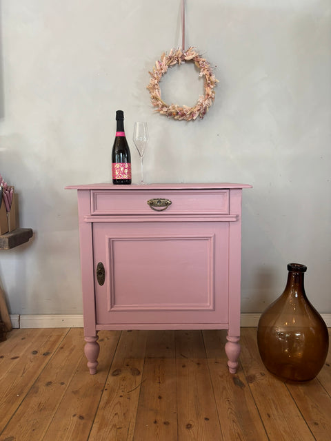 Dänischer vintage Beistelltisch | Kreidefarbe Soft Lavander