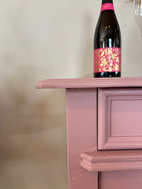 Dänischer vintage Beistelltisch | Kreidefarbe Soft Lavander