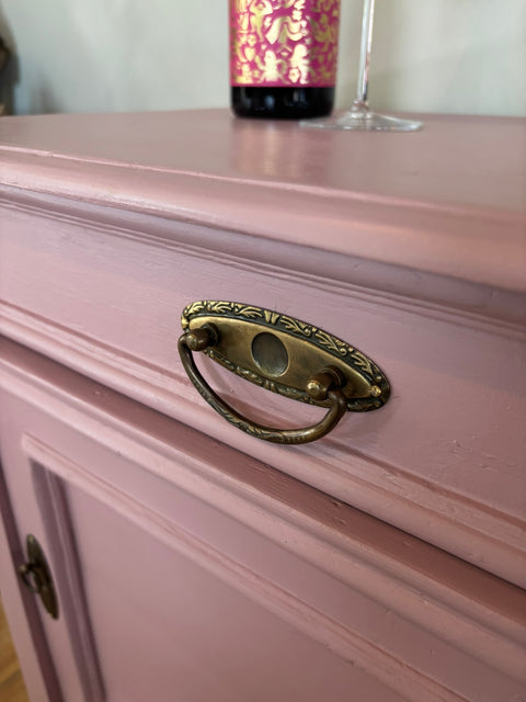 Dänischer vintage Beistelltisch | Kreidefarbe Soft Lavander