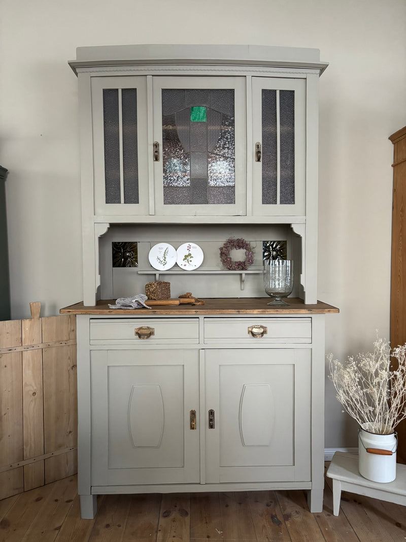 Weichholz Küchenbuffet | Taupe (graubeige)