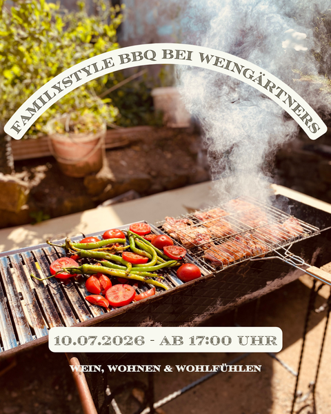 BBQ-Abend am 10. Juli – Grillen & Wein im Garten