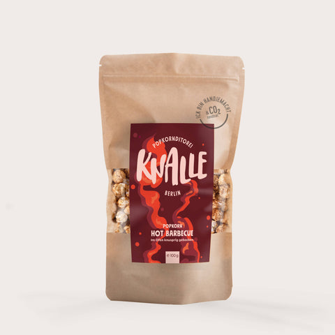 Knalle Hot Barbecue Popcorn 100g - wundervino