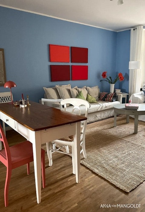 Bunte Farbaufnahme des Mamma Mia 169 Produkts von Anna von Mangoldt, zeigt die lebendigen Farbtöne und Textur.