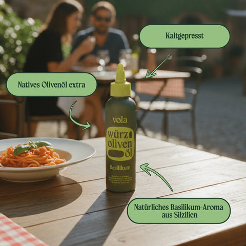 vola Würz Olivenöl Basilikum 150ml