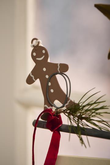 Ib Laursen Lebkuchenpärchen zum Hängen Weihnachtsschmuck - Weingärtners Genusshandwerk