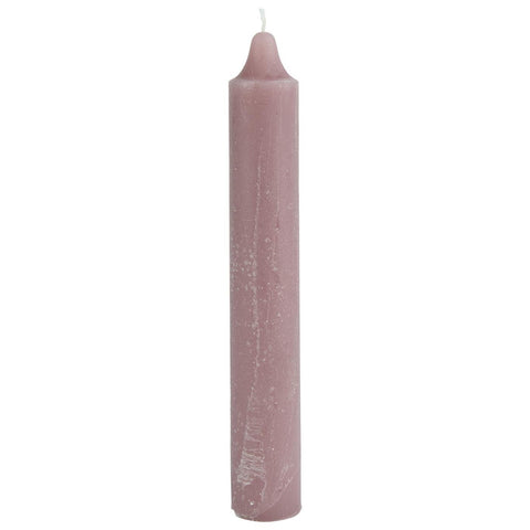 Rustikale Ib Laursen Kerze mit Durchmesser 3,8 cm und Höhe 25 cm, ideal für Kerzenhalter und Dekorationen.
