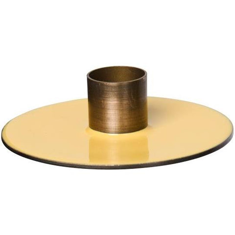 Zweifarbiger Kerzenhalter für 2,2 cm Kerzen von Ib Laursen, stilvoller Kerzenhalter aus Kerzen & Halter Kategorie.