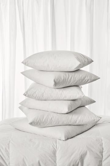 Ib Laursen Kissen-Inlett 50 × 50 cm – 800g Entenfedern & Daunen - Weingärtners Genusshandwerk