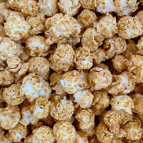 Knalle Zitronenverbene Weiße Schokolade Popcorn – saisonal und limitiert 100g - Weingärtners Genusshandwerk
