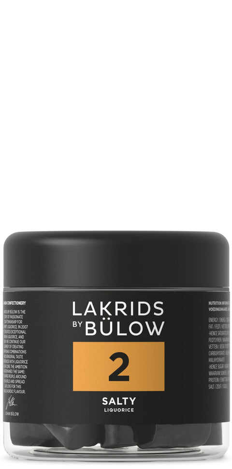 Lakrids by Bülow 2 - Salziges Lakritz - 150g - Weingärtners Genusshandwerk