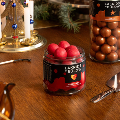 Lakrids by Bülow CRISPY RASPBERRY - SMALL 115g - Weingärtners Genusshandwerk