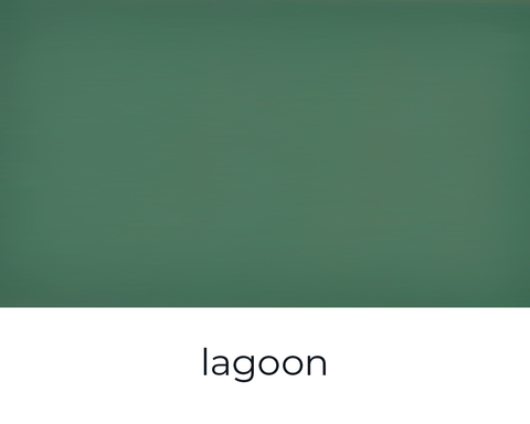 Kreidefarbe Lagoon von Paint of Walinoon, flüssige Möbelfarbe in kräftigem Blauton, für stilvolle Möbel und Dekorationen