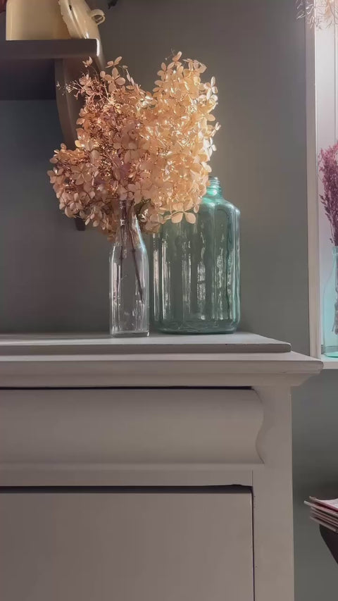 Dänische Kommode | Kreidefarbe Taupe (grau)