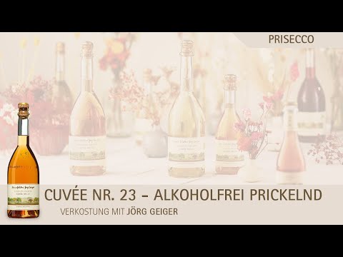 Manufaktur Jörg Geiger PriSecco "Cuvée Nr.23" Rhabarbar, Apfel, Blüten  - Alkoholfrei 0,375l
