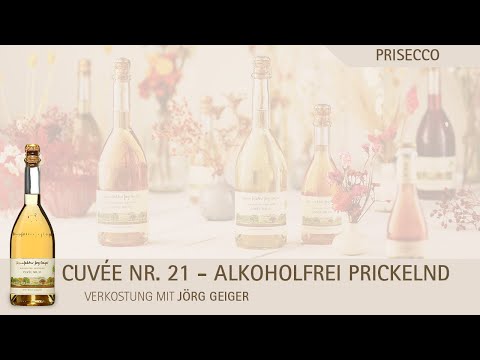 Manufaktur Jörg Geiger PriSecco "Cuvée Nr. 21"  Apfel | Birne & Heublumen - Alkoholfrei 0,375l BIO
