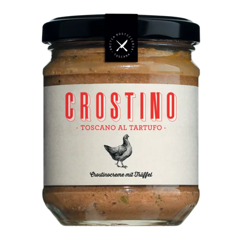 Antico Crostino Toscano al tartufo Toskanische Crostinocreme mit Trüffeln 180g - Weingärtners Genusshandwerk