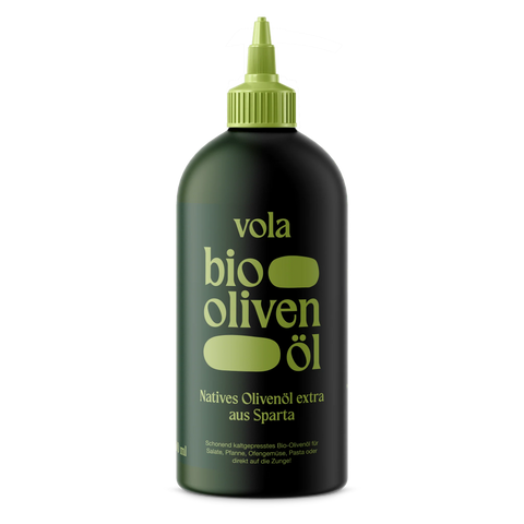 vola Bio Olivenöl - natives Olivenöl extra aus Sparta 500ml - Weingärtners Genusshandwerk