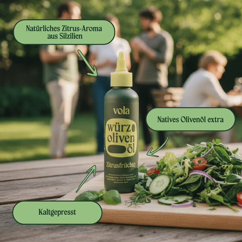 vola Würz Olivenöl Zitrusfrüchte 150ml - Weingärtners Genusshandwerk