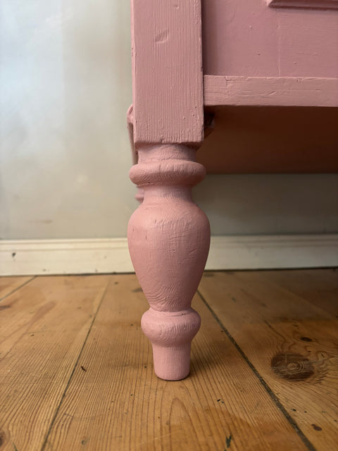 Dänischer vintage Beistelltisch | Kreidefarbe Soft Lavander - Weingärtners Genusshandwerk
