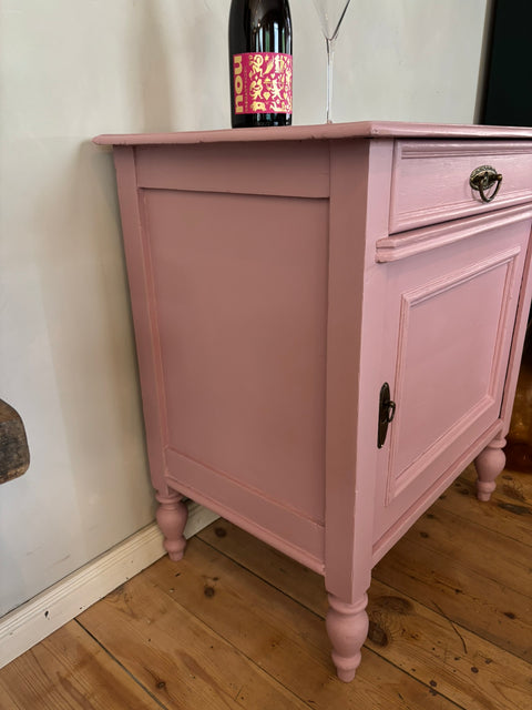 Dänischer vintage Beistelltisch | Kreidefarbe Soft Lavander - Weingärtners Genusshandwerk