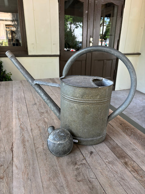 Alte vintage Zink Gießkanne 10L (76x20x46cm) - Weingärtners Genusshandwerk