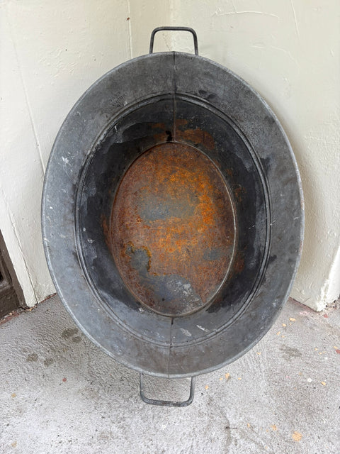 Alte Zinkwanne (57x78x33cm) - Weingärtners Genusshandwerk