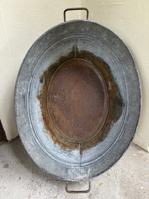 Alte Zinkwanne (76x56x32cm) - Weingärtners Genusshandwerk