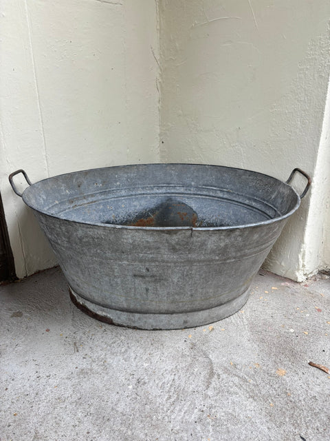 Alte Zinkwanne (76x56x32cm) - Weingärtners Genusshandwerk