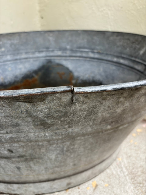 Alte Zinkwanne (76x56x32cm) - Weingärtners Genusshandwerk
