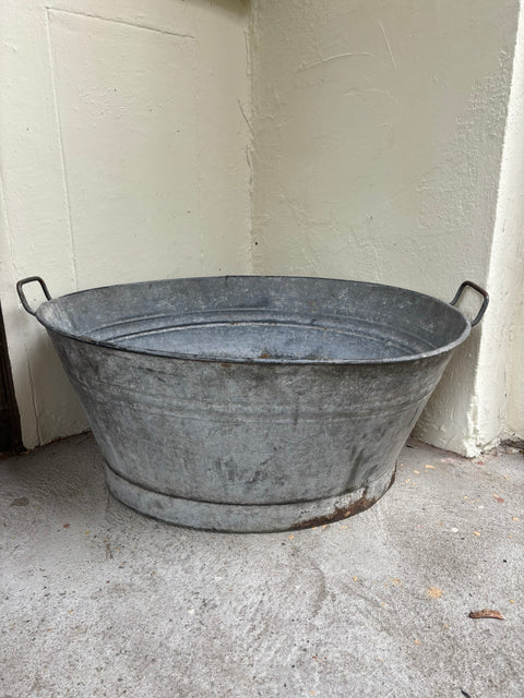 Alte Zinkwanne (76x56x32cm) - Weingärtners Genusshandwerk