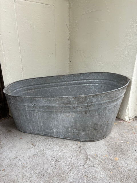 Alte Zinkwanne (78x45x32cm) - Weingärtners Genusshandwerk